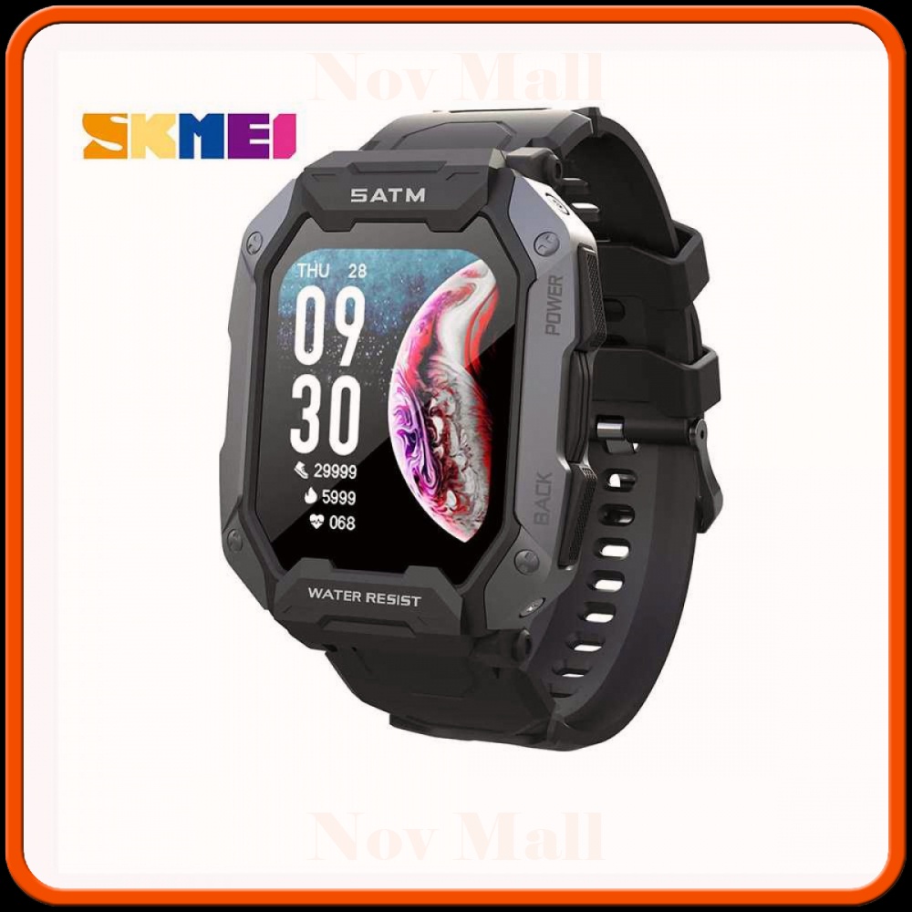 SKMEI Smartwatch Sport Fitness Tracker Heart Rate Waterproof - C20