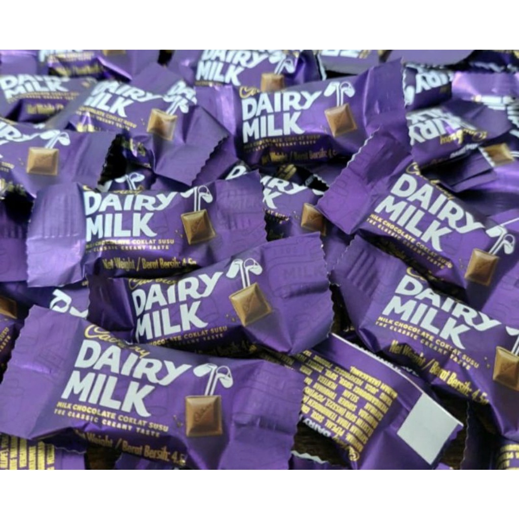 

cadbury mini 4.5 gram, asli produk Malay