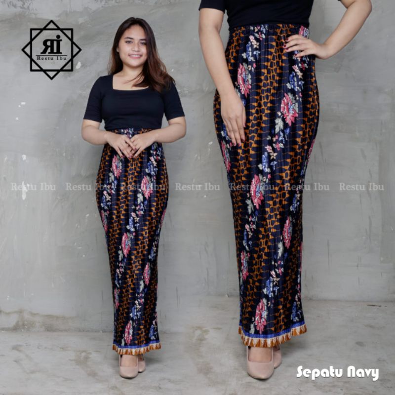 Melia Kebaya - Rok Plisket Batik / Rok Batik Premium / Bawahan Kebaya