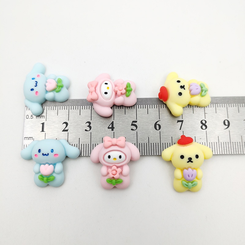 RESIN SANRIO BUNGA / RESIN CLAY KUROMI MELODY/ CINNAMOROLL