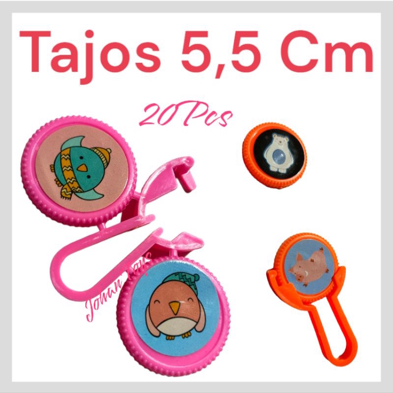 20Pcs Tajos karakter Curah