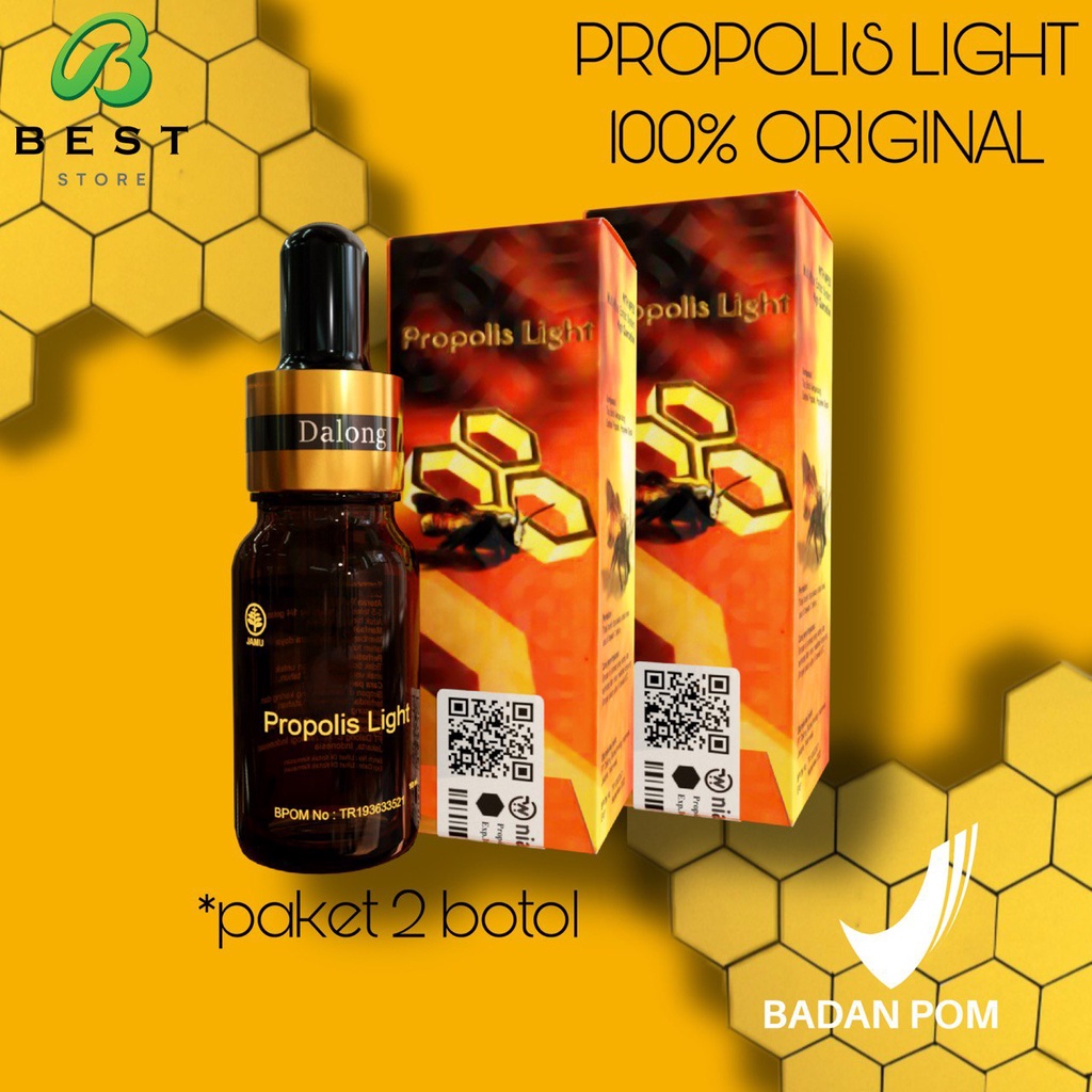 PROPOLIS LIGHT ORIGINAL PAKET 2BOTOL
