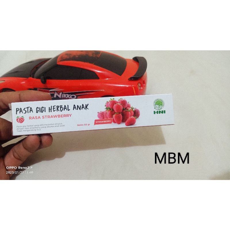 Pasta Gigi Herbal Anak Rasa Strawberry HPAI