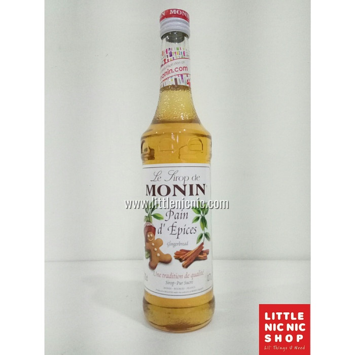 

SIRUP MONIN SYRUP GINGERBREAD 70 CL (700ML)