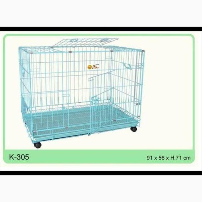Kandang Octagon K-305 Kandang Kucing Anjing Musang Kandang Lipat