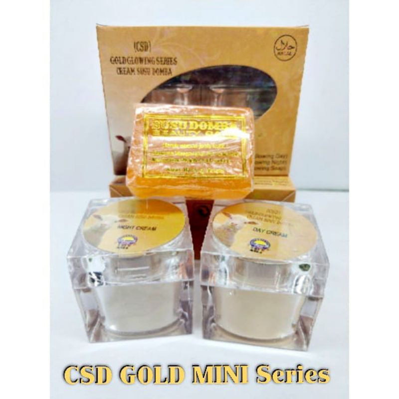 CSD GOLD MINI SERIES - CREAM SUSU DOMBA GLOWING - ORIGINAL 100%