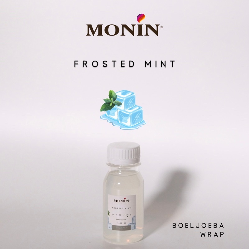 Monin Frosted Mint Syrup Repack [30, 50, 100] g