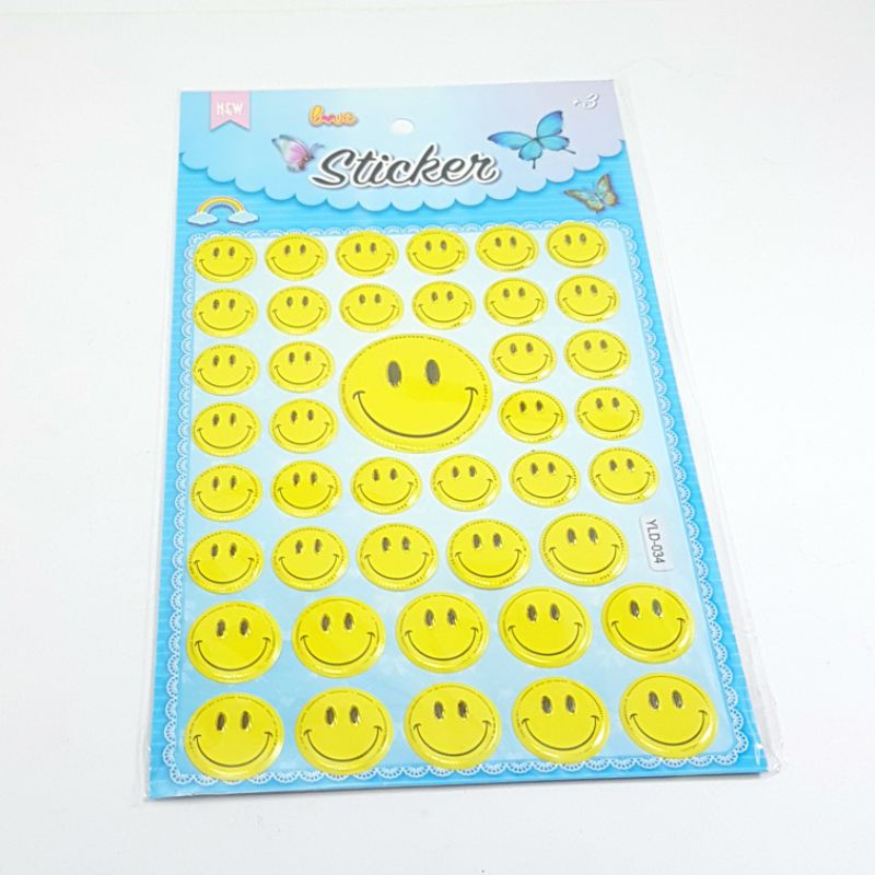 

Sticker Anak Timbul + Mewarnai Emoticon YLD-034
