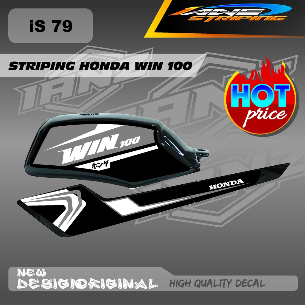 DECAL STRIPING LIST TANGKI WIN100 CUSTOM DECAL HOLOGRAM / NON HOLOGRAM IS79