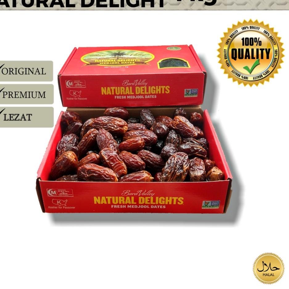 

Promo[FG2]-Kurma Medjool Premium 1 Kg / Kurma Medjoul Asli / Kurma Medjool California