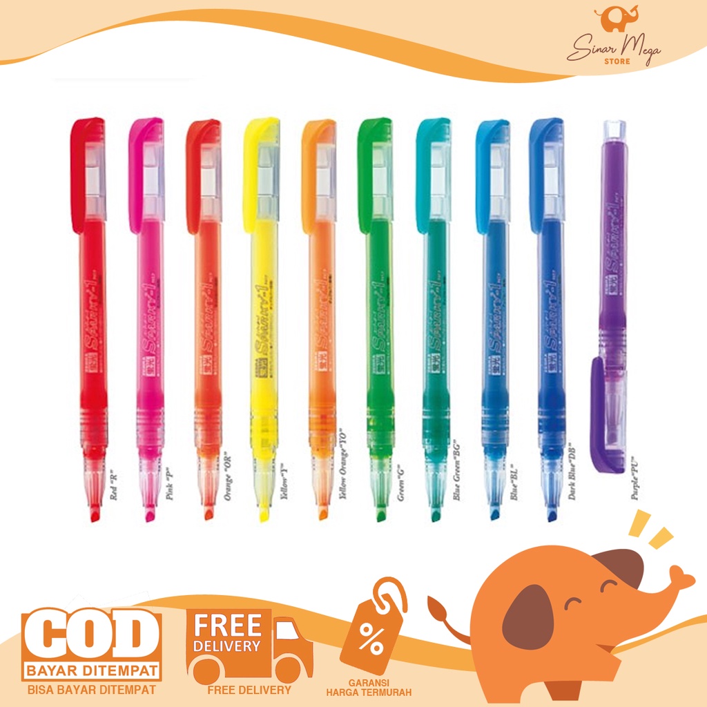 

Zebra Sparkle / Highlighter Sparky - 1 Murah / Penanda Warna Warni Lucu