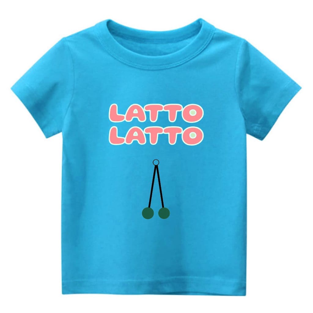 Hzl_outfit Baju Kaos Anak Anak Latto LT BAYAR DITEMPAT Kaos Baju Anak Latto