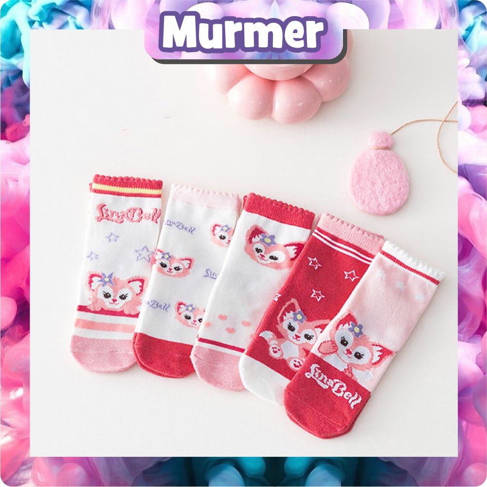 MurmerOfficial Kaos Kaki Anak Motif Linabell Kaus Kaki Bayi Lucu KK058