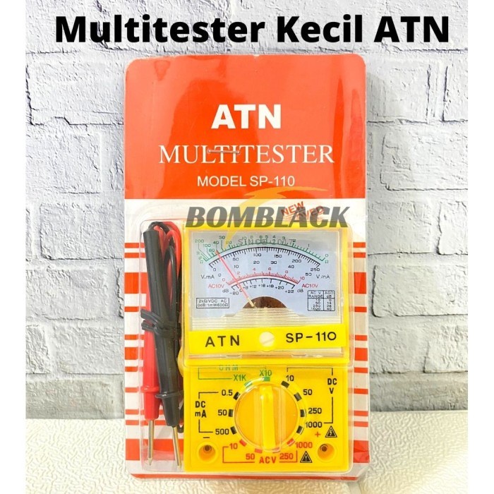 ATN Multitester Multimeter Avometer Analog Model SP110 Tester Mini