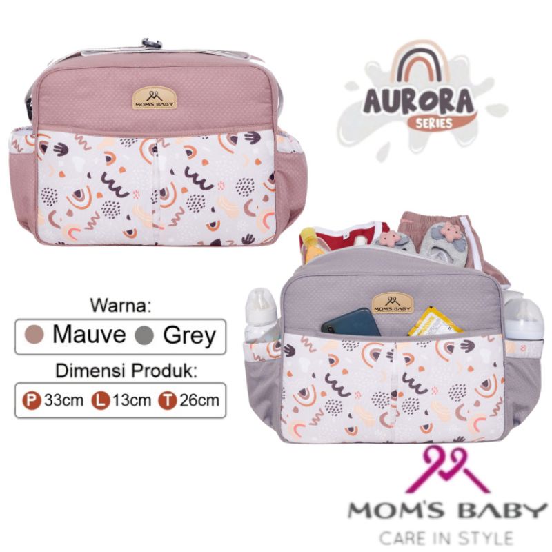 Moms Baby Tas Bayi Medium Aurora Series