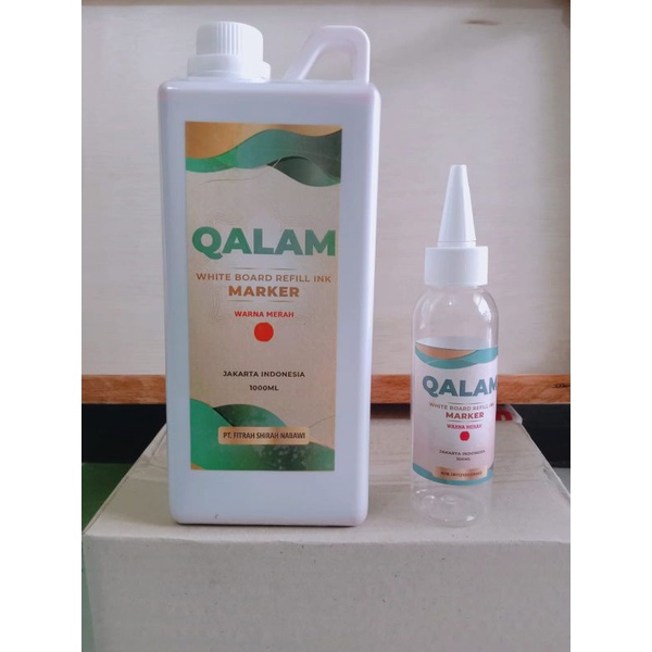

Tinta Spidol Whiteboard Qalam Refill Spidol Warna Merah 1 liter