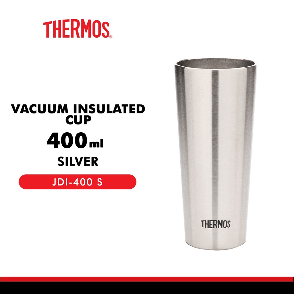 THERMOS Vacuum Insulated Cup Silver - 400 ml JDI-400 S