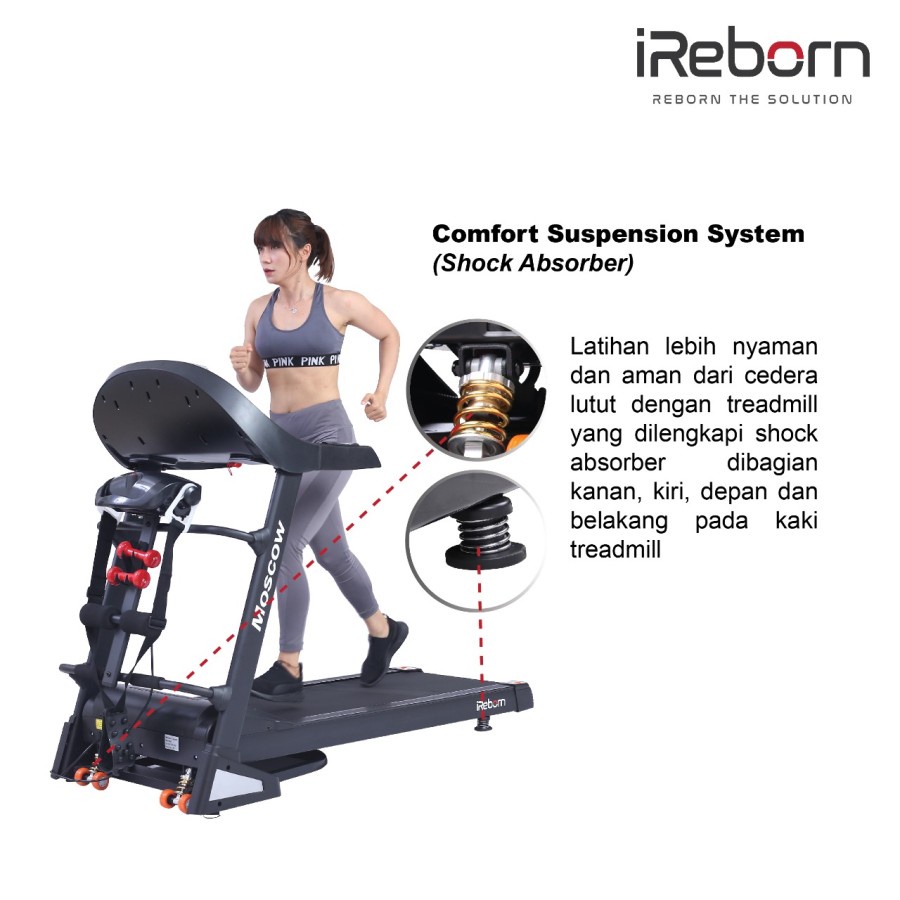 Treadmill Elektrik iReborn Moscow M1