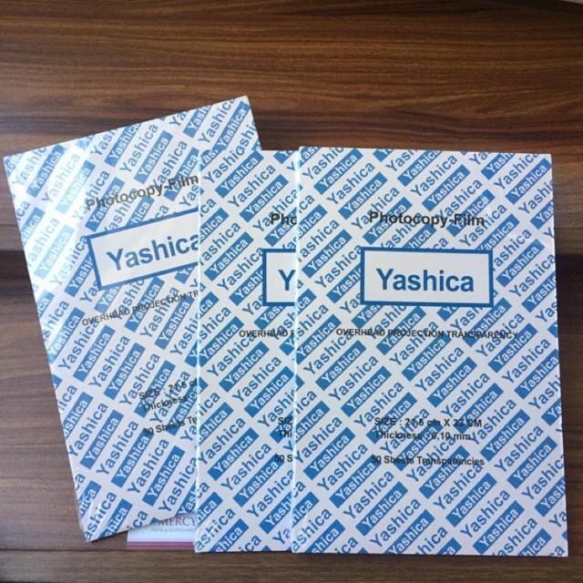 

Plastik OHP Yashica Folio Transparansi atk