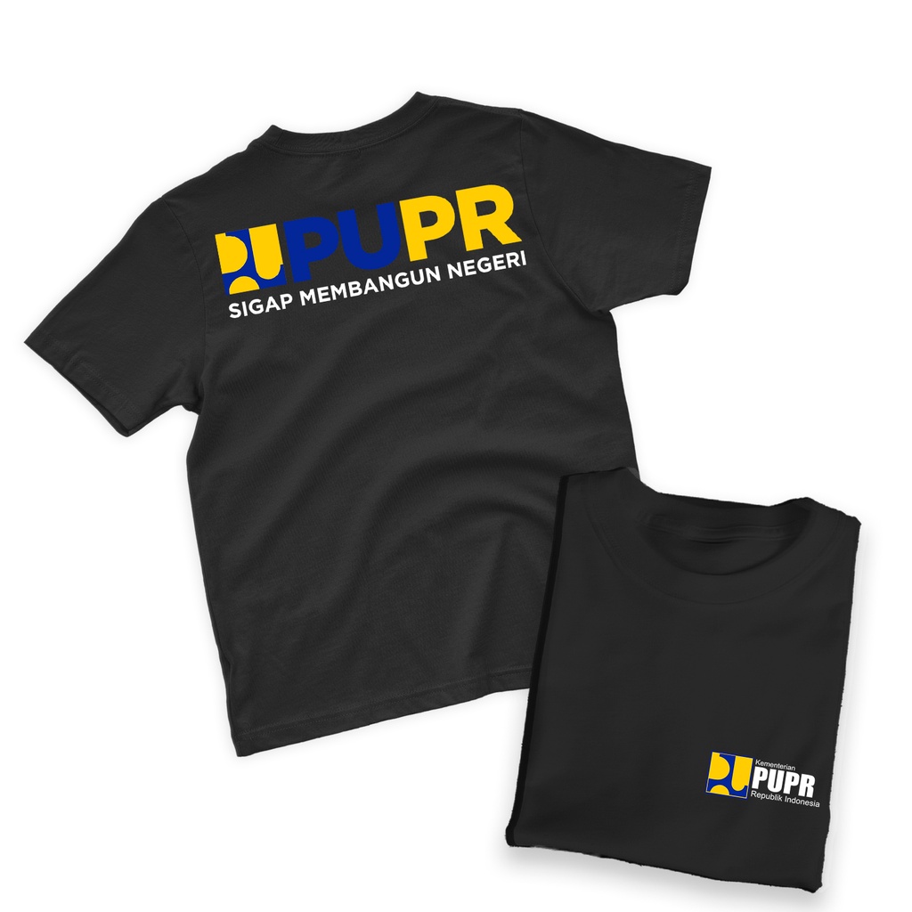 Kaos perusahaan PUPR Tshirt baju distro cotton combed 30s unisex kaos polos KAOS PEGAWAI NEGERI KEME