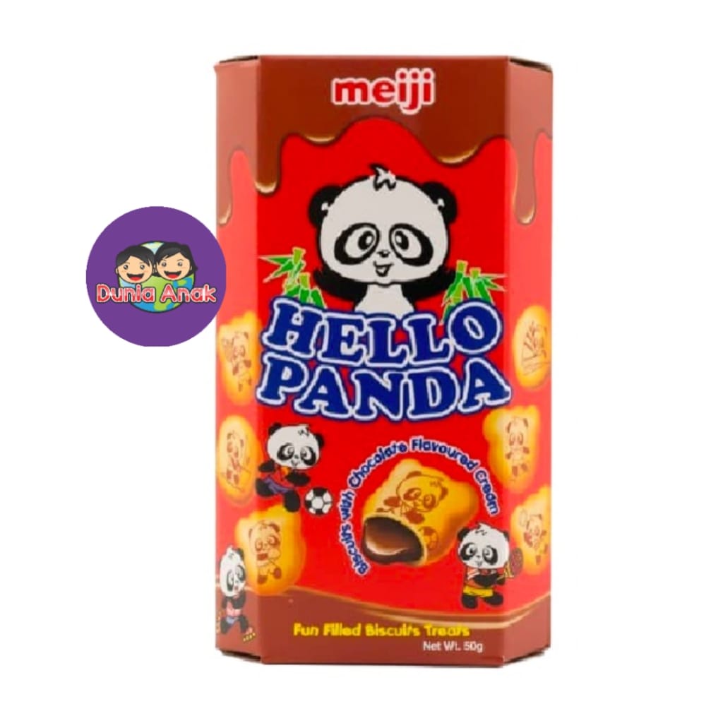 

Meiji Hello Panda 45gr Biskuit isi Krim Coklat