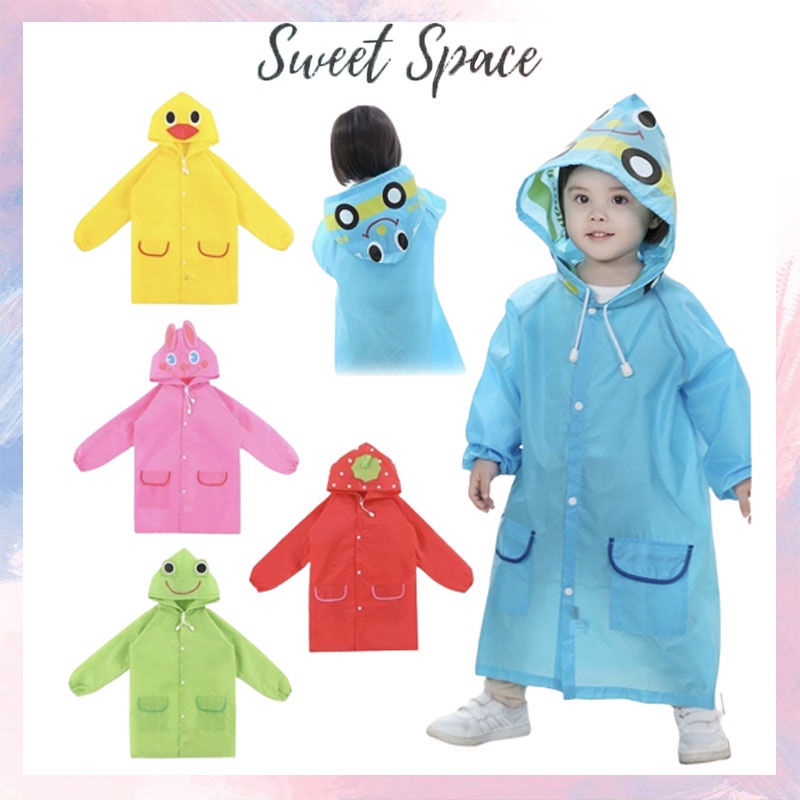 JAS HUJAN ANAK 3-8 TAHUN KARAKTER MOTIF [SWEETSPACE]