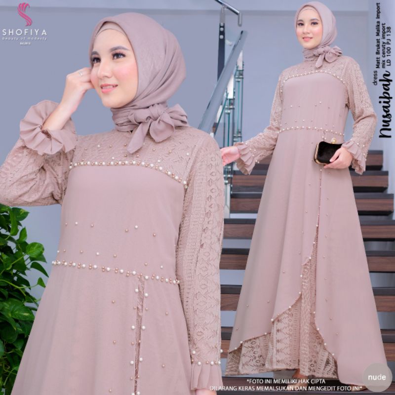 Nusaibah Dress Ori Shofiya