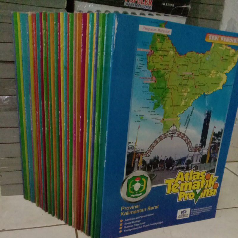 BUKU ATLAS TEMATIK 34 PROVINSI SERI PENDIDIKAN