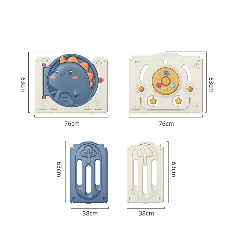 ToysZoona KISUBO Baby Play Fence Pagar Bayi Baby Fence Pagar Anak Mandi Bola Kado Natal
