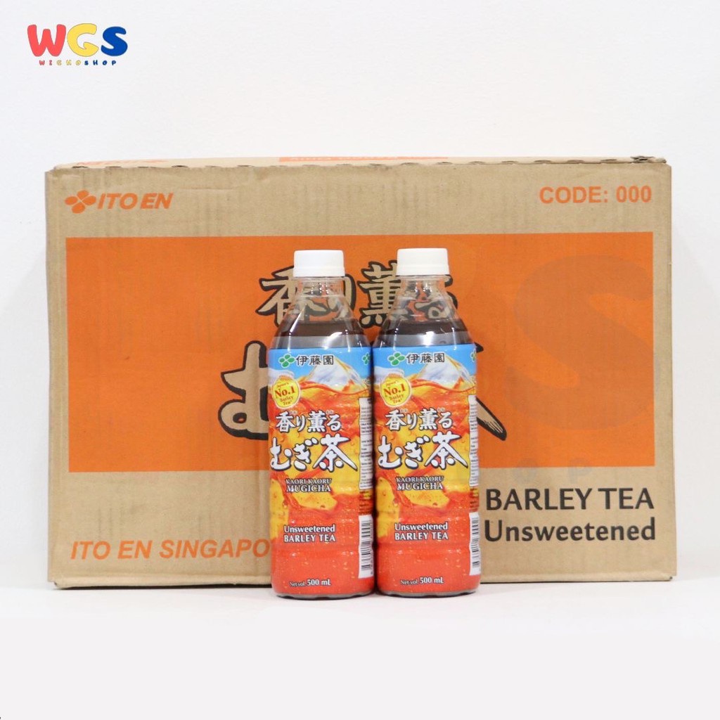 ItoEn - Ito En Kaori Kaoru Mugicha Unsweetened Barley Tea 24 btl x 500 ml