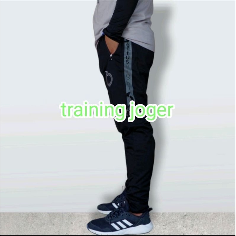 celana trening joger pria wanita unisek celana panjang 100rb dapat 4