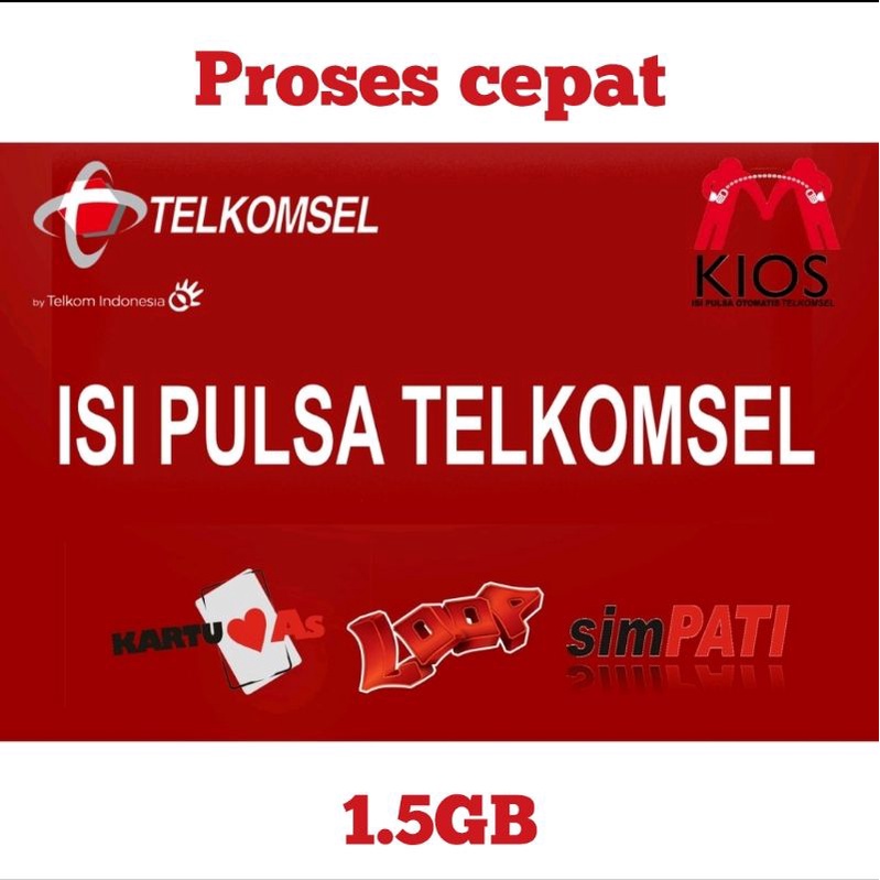 proses cepat paket data Telkomsel 1,5gb Termurah