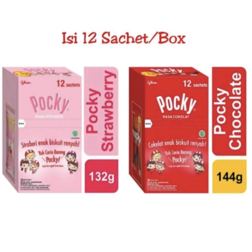 

[GROSIR!!] Pocky Single Sachet 1 DUS isi 20 PAK x 12 PCS - grosir pocky stick nikmat enak termurah