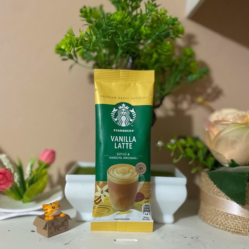 

Starbucks premium instant coffee sachet Turkey kopi turki