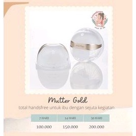 Sewa pompa asi Mutter Gold