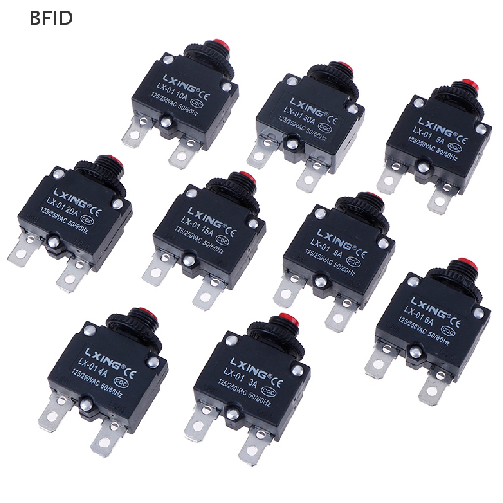 [BFID] Pemutus Arus Overload Protector Switch Fuse 3A 4A 5A 6A 8A 10A 15A 20A 30A [ID]