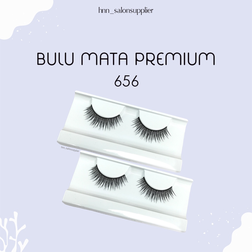 656 Bulu Mata Palsu Handmade Fake Eyelash Eye lashes lash Artifivial Belle Eyelashes Premium