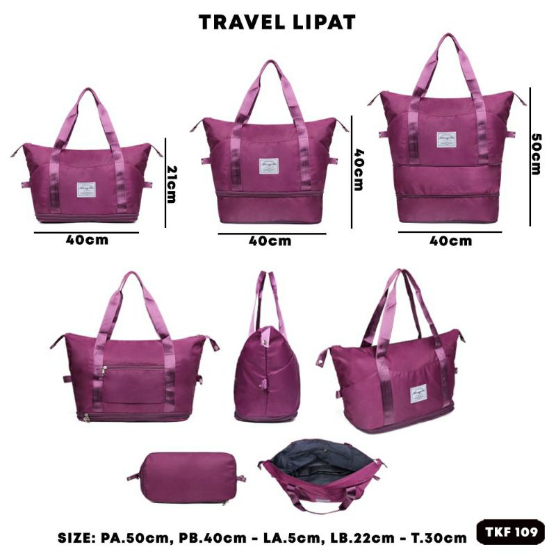 Tas Travel/Gim TKF 79 Jumbo 2 Tingkat Import.