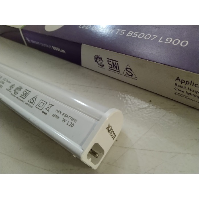 Ecolink T5 Batten 6,5 Watt LED Panjang 9,6 W Lampu Neon 13Watt