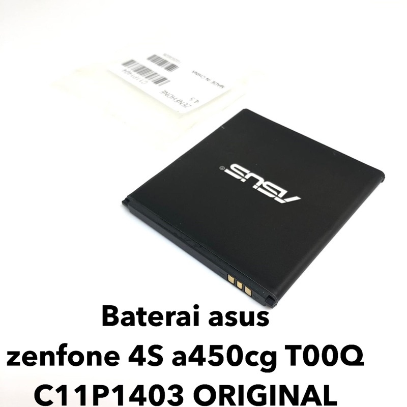 BATERAI ASUS ORIGINAL ZENFONE 4S A450cg T00Q C11P1403 BY SMOLL