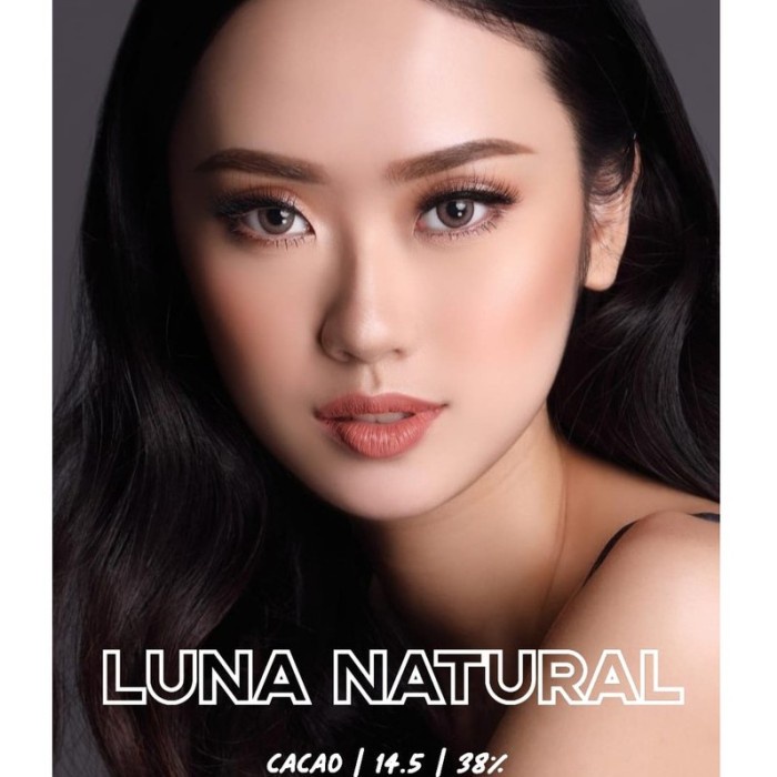 ❤ RATU ❤ Softlens Top Gel Luna | Normal Dia 14.5mm | Soflens Topgel Luna Natural