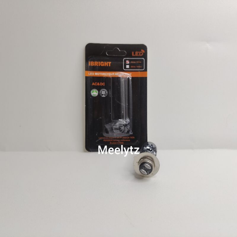 Lampu utama Led H6 laser jauh dekat plus senja birumerah