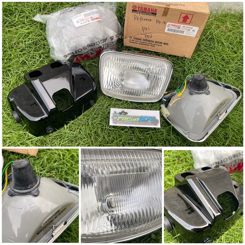 REFLEKTOR LAMPU DEPAN RX KING NEW OVAL ORIGINAL