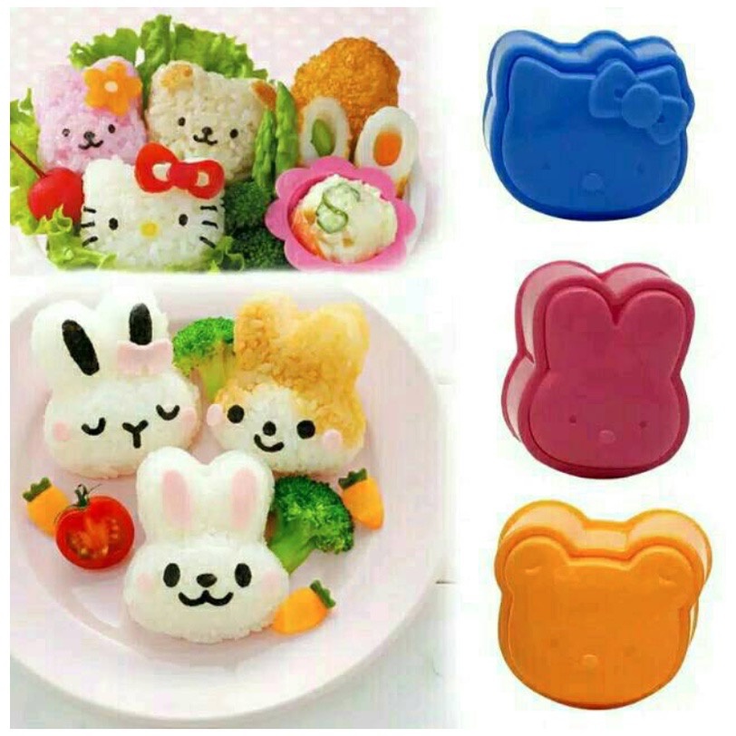 PERALATAN CETAK BENTO ANAK IMPORT