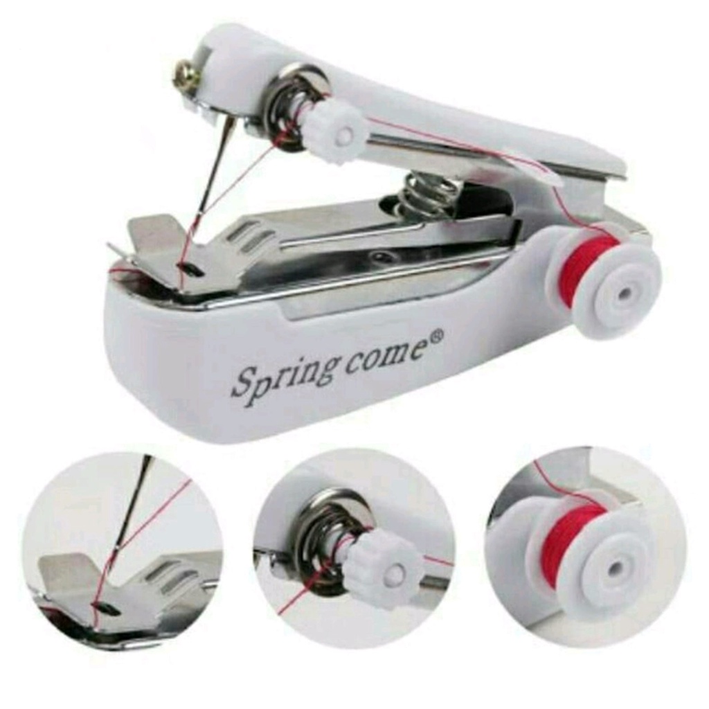 Mesin Jahit Portable Mini Mesin Jahit Tangan Spring Come Al