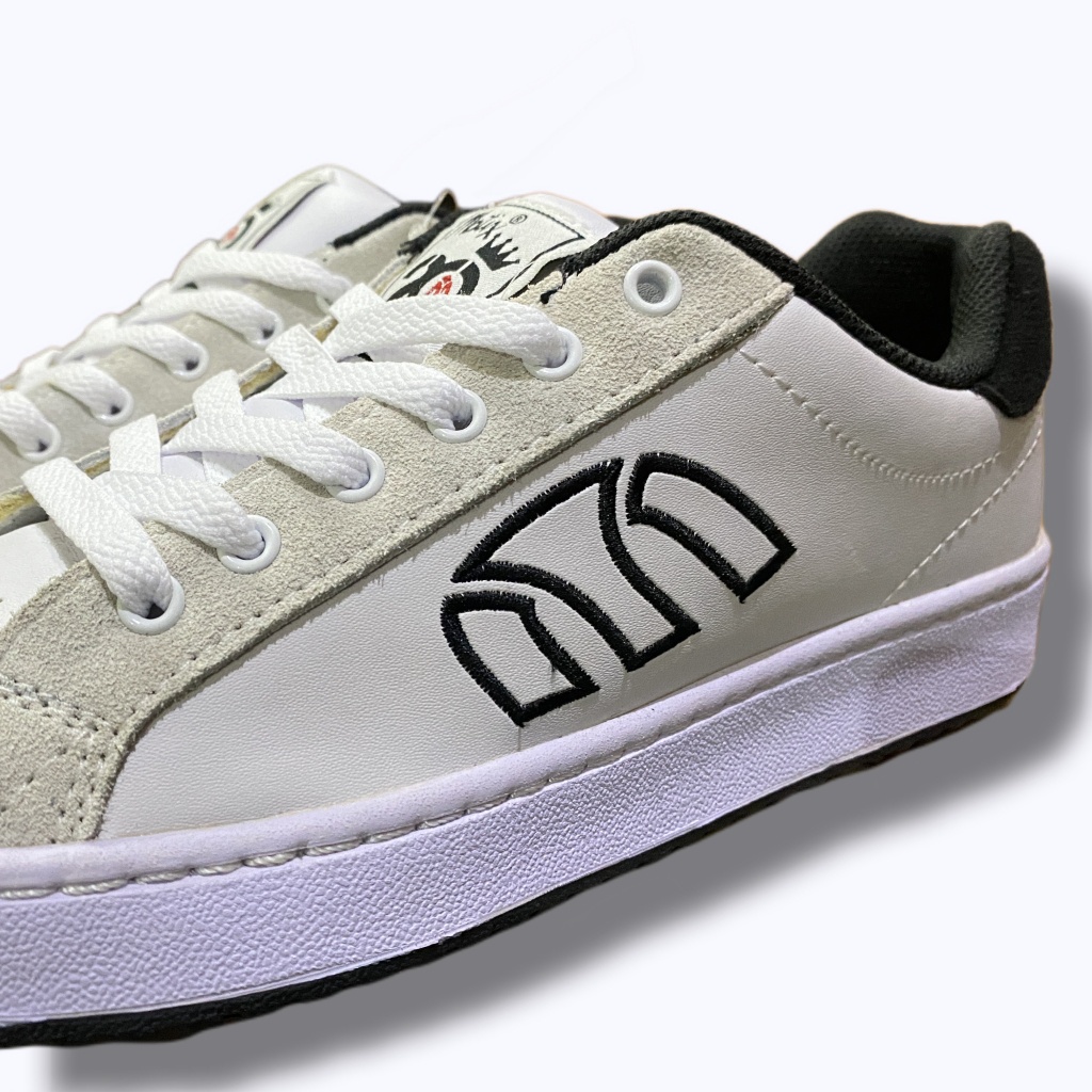 Sepatu Motix Fargo White Original Sneakers Casual Putih Pria Wanita