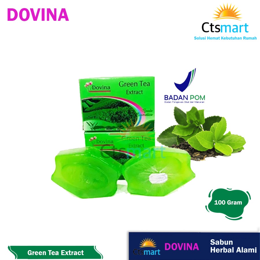Sabun Dovina Green Tea 100gr