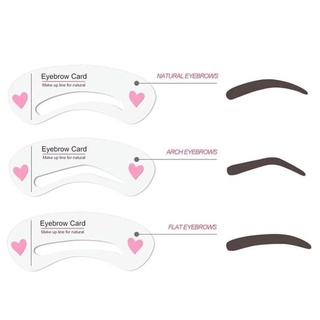 Murah Cetakan Alis/card eyebrow mold/cetakan sulam alis Import Isi 3