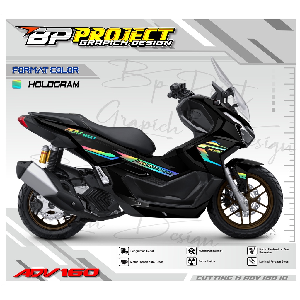 ADV 160 - CUTTING ADV 160 - CUTTING STICKER ADV 160 - STICKER CUTTING ADV 160 LIST VARIASI BODY MOTO