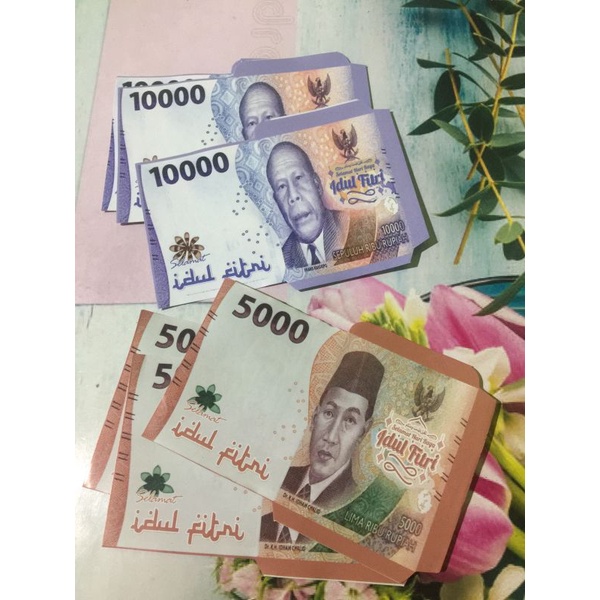 

amplop lebaran motif unik viral lembaran 1000lembar